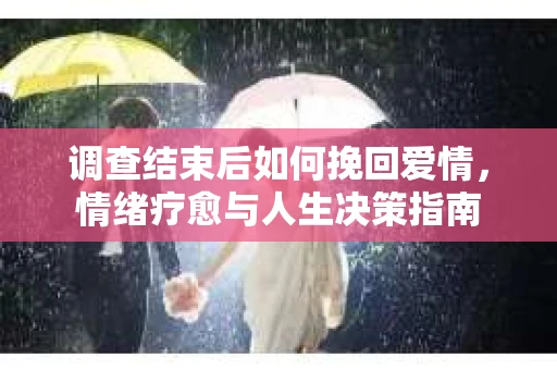 调查结束后如何挽回爱情，情绪疗愈与人生决策指南