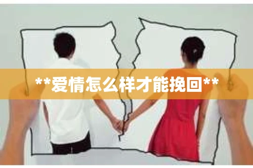 **爱情怎么样才能挽回**