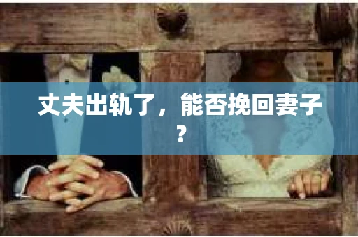 丈夫出轨了，能否挽回妻子？