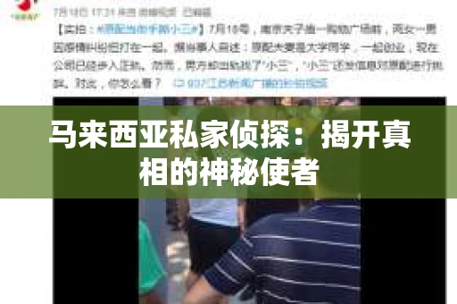 马来西亚私家侦探：揭开真相的神秘使者