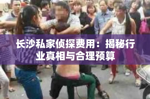 长沙私家侦探费用：揭秘行业真相与合理预算