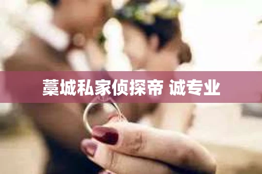 藁城私家侦探帝 诚专业