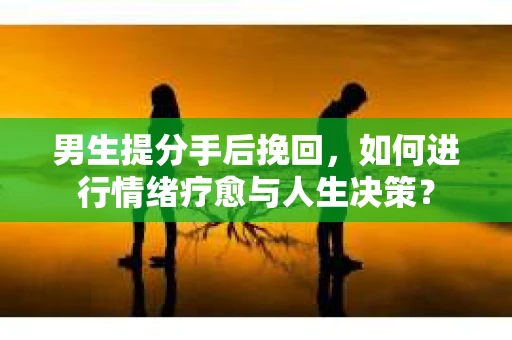 男生提分手后挽回，如何进行情绪疗愈与人生决策？