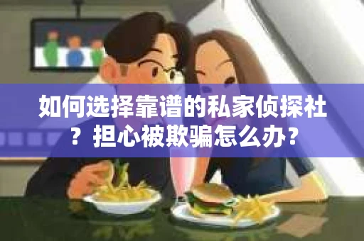 如何选择靠谱的私家侦探社？担心被欺骗怎么办？